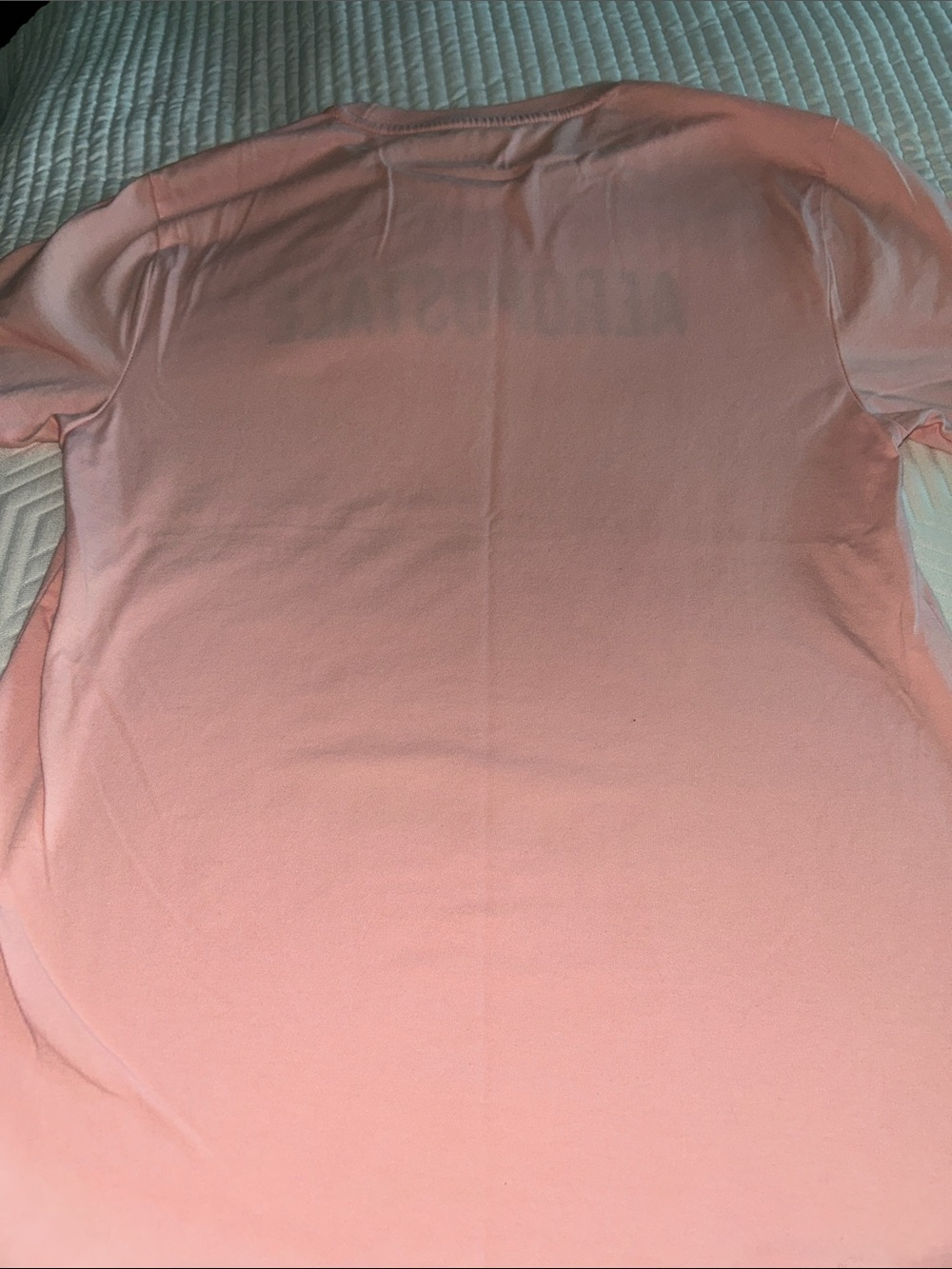 Aeropostale Light Pink Logo Tee - Picture 9 of 9
